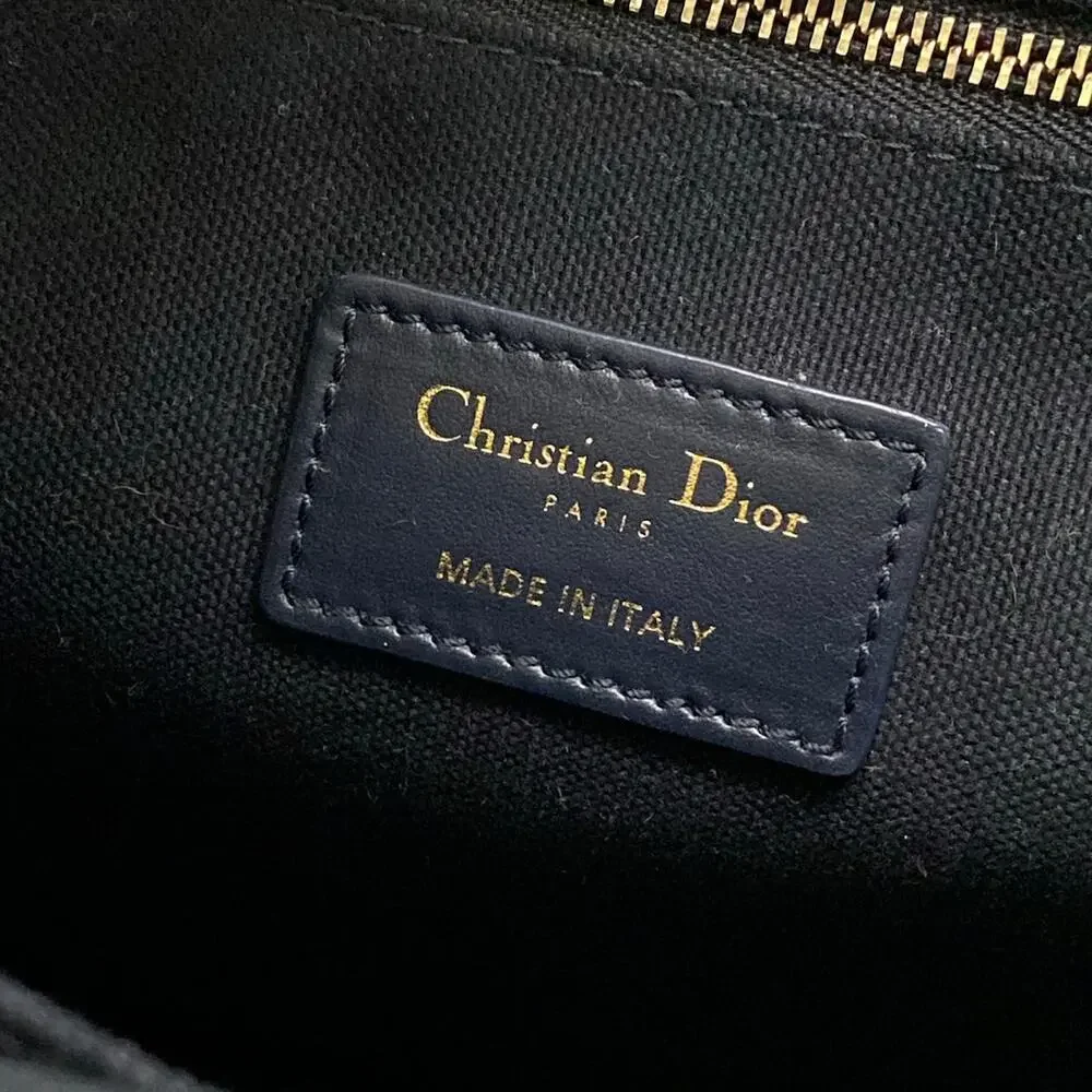 Christian Dior Book tote small bag Handbag M1325CZBB_M928 Jacquard Leather